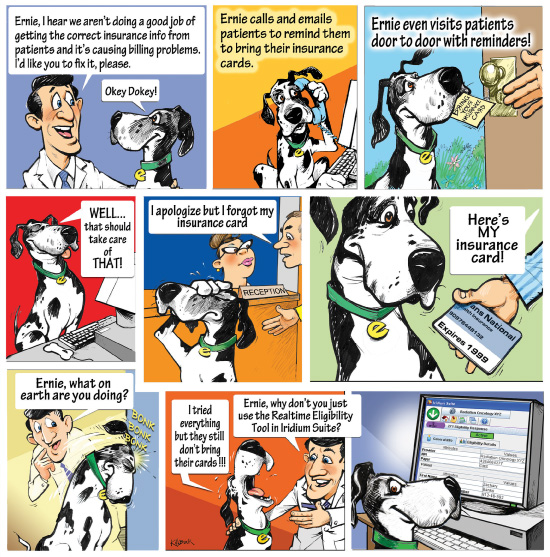 Real-Time Eligibility (Ernie Adventures comic)